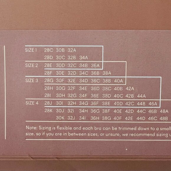 NOOD Game Changer Lift & Shape Bra Size 3 - Picture 5 of 6